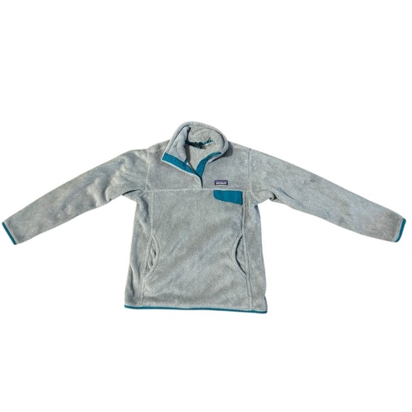 Patagonia Womens Gray Re -Tool Snap T Pullover Fleece Medium Gorpcore Sweatshirt - Picture 1 of 14